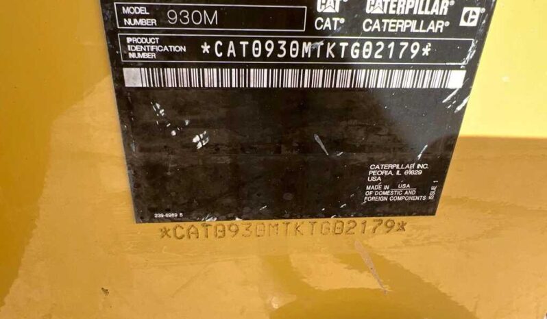 
								2016 Caterpillar 930M full									