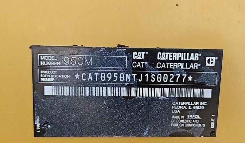 
								2017 Caterpillar 950M full									