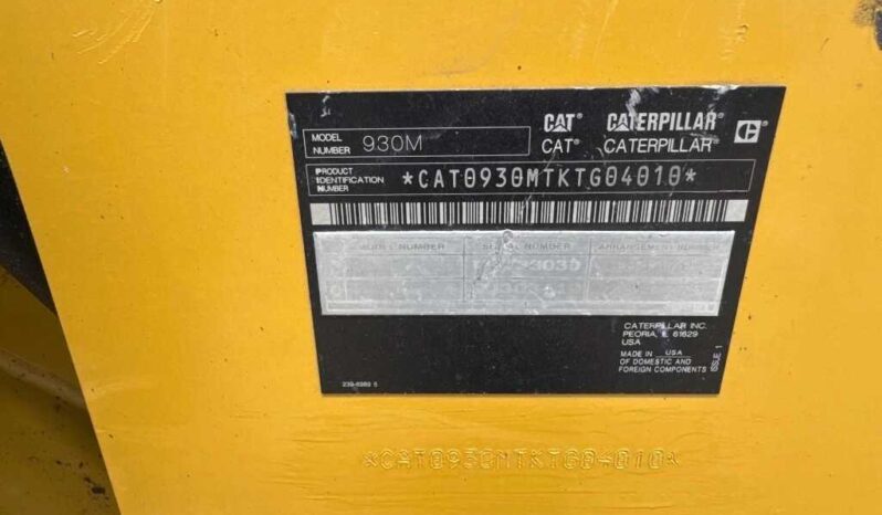 
								2018 Caterpillar 930M full									