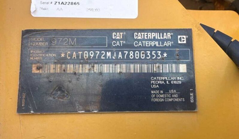 
								2019 Caterpillar 972M full									