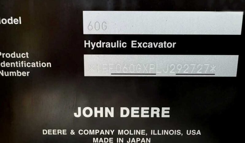 
								2021 John Deere 60G full									