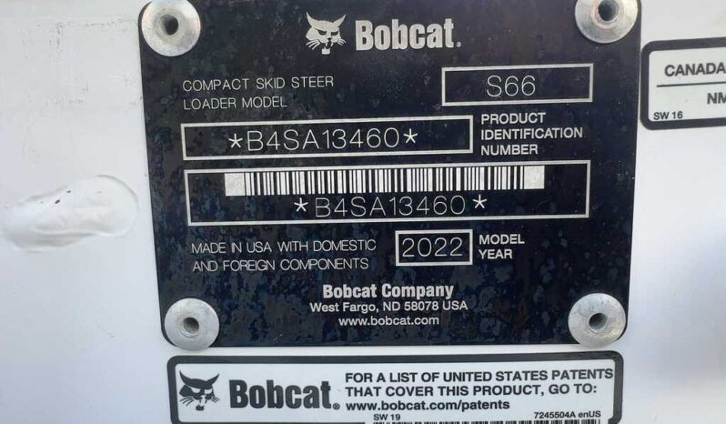 
								2022 Bobcat S66 full									
