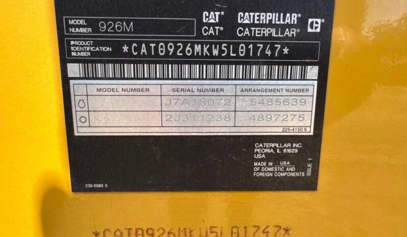 
								2022 Caterpillar 926M full									