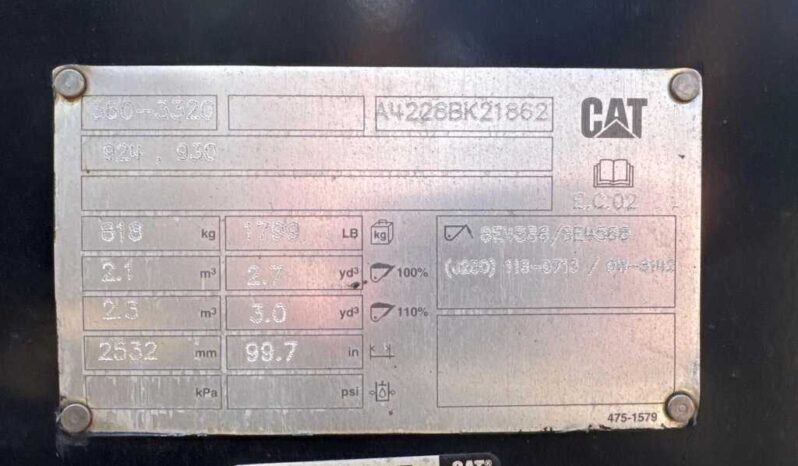 
								2022 Caterpillar 926M full									