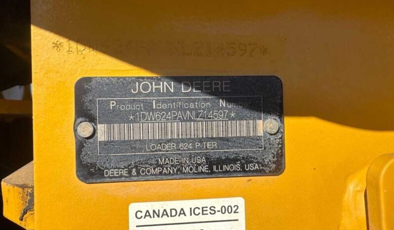 
								2022 John Deere 624 P-Tier full									