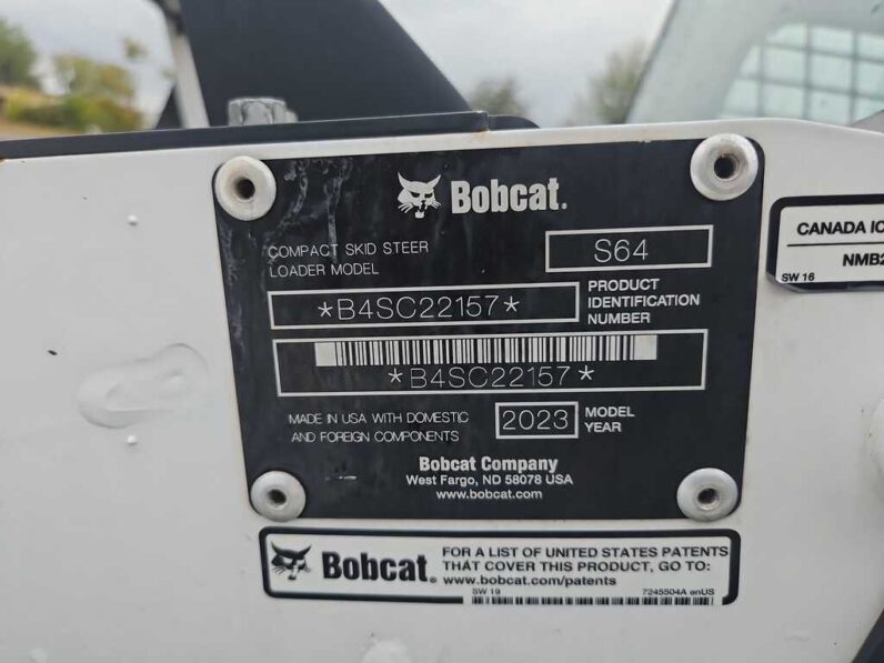 
								2023 Bobcat S64 full									