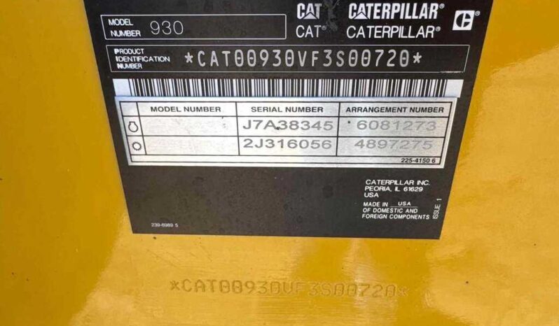 
								2024 Caterpillar 930 full									