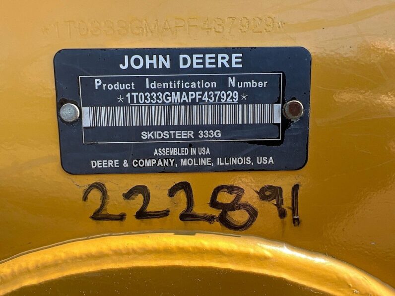 
								2023 John Deere 333G full									