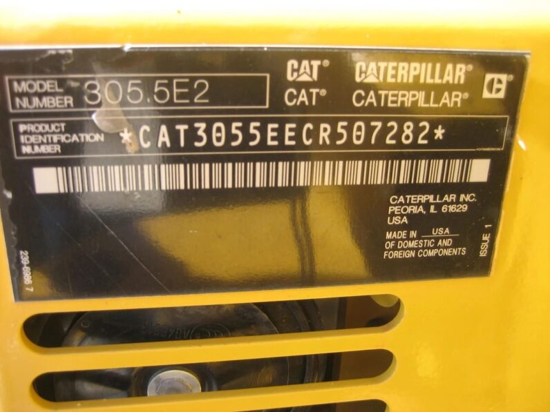 
								2019 Caterpillar 305.5E2 CR full									