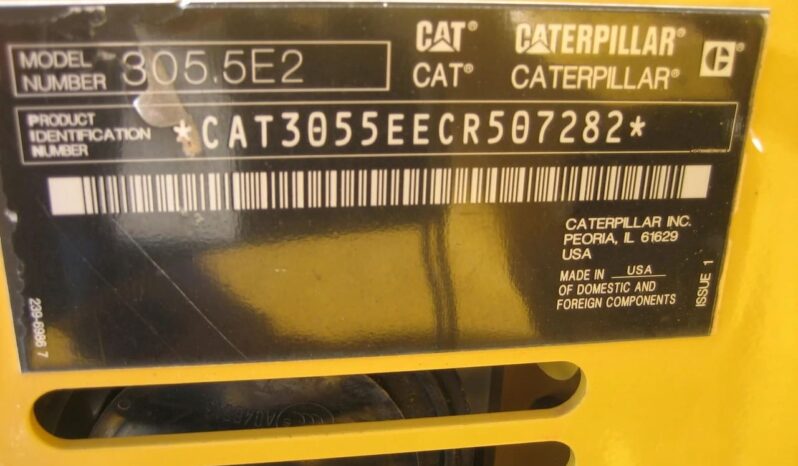 
								2019 Caterpillar 305.5E2 CR full									